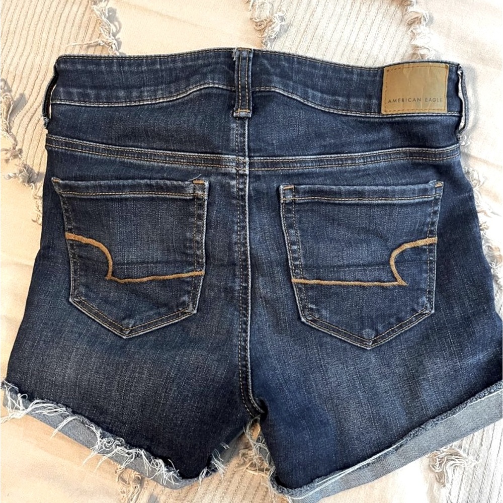 American Eagle High Rise Jean Shorts